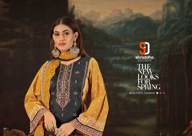 Bin Saeed Vol 7 By Shraddha Nx Cotton Pakistani Suits Wholesale Price In Delhi
